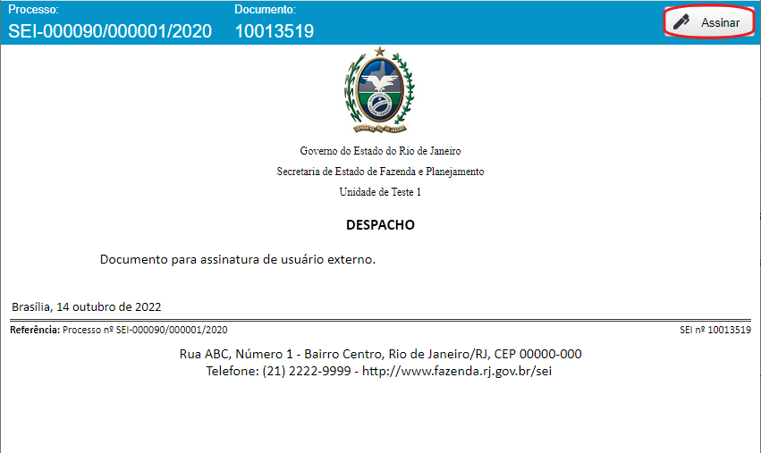 Consulta ao Documento